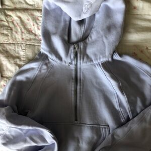 Lululemon Light Purple scuba Hoodie
